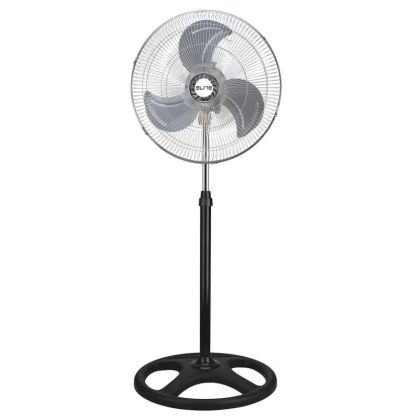 Вентилатор 3в1 Elite EF-0422, 70W, 45 см, 3 скорости, 3 метални перки, Кръгла основа, 3 метални перки, Черен