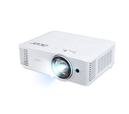 Мултимедиен проектор Acer Projector S1287n, DLP, Short Throw 0.6, XGA (1024x768), 4000 ANSI Lumens, 20 000:1, 1x, HDMI 2x1.4b, DC Out (5V/1A, USB-A), Component Video (D-sub), RCA, RG-45, RS232, Audio in/out, Speaker 16W, 3.1 kg, 3Y, White