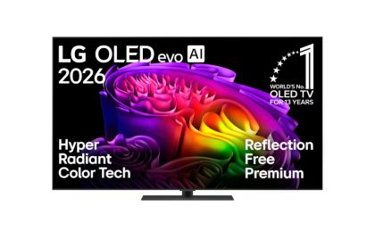 Телевизор LG OLED55G63LS, 55" UHD OLED evo, 4K (3840 x 2160), DVB-C/T2/S2, Full Cinema Screnn, Alpha 11 AI 4K, 120Hz Native (VRR 165Hz), ThinQ AI, HDR10, VRR, NVIDIA G-SYNC, AMD FreeSync, Dolby Vision, Dolby Atmos, Wi-Fi 6E, Bluetooth, HDMI, USB, Airplay 