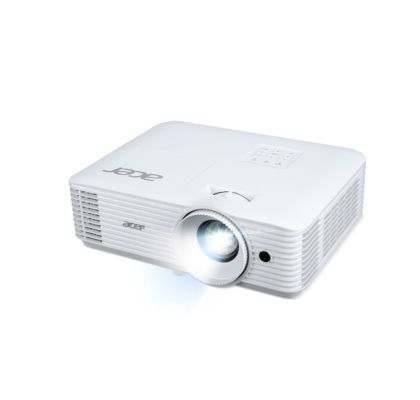 Мултимедиен проектор Acer Projector P1358i, DLP, WXGA (1280x800), 5000 ANSI Lumens, 20 000:1, 1.3x, HDMI 2x1.4, VGA, DC Out (5V/1A, USB-A), RCA, Audio in/out (3.5mm), Wireless dongle included, Speaker 10W, Bluelight Shield, Bag, 2.8kg, 3Y, White