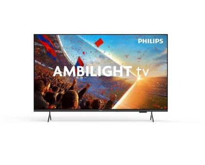 Телевизор Philips 43PUS8001/12, 43" 4K UHD LED, 3840 x 2160p, 60Hz, 3 sided Ambilight, DVB-T/T2/T2-HD/C/S/S2, CL+2.0, Perfect Pixel UHD, HDR10, HLG, Titan OS, Dolby Atmos, 3*HDMI, 2*USB, 802.11ac, BT 5.2, Easy Link 3.0, 20W RMS, Black