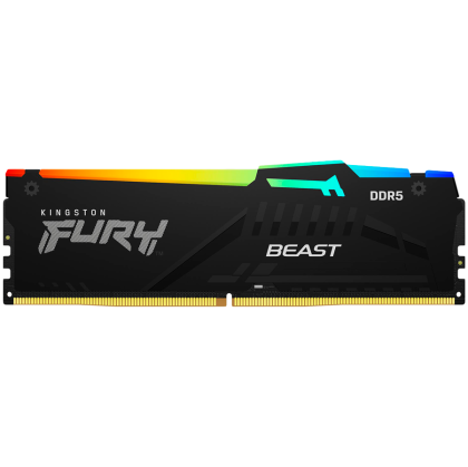 Kingston 64GB 6000MT/s DDR5 CL36 DIMM (Kit of 2) FURY Beast RGB