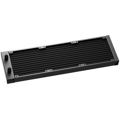 DeepCool LT360 VISION ARGB, 360mm CPU Liquid Cooler, 3x120mm PWM ARGB Fans, 4.5" IPS LCD screen, Black, LGA1851/1700/1200/1151/1150/1155, AMD AM5/AM4, 3Y, R-LT360VISIONBKAMMC-G-1