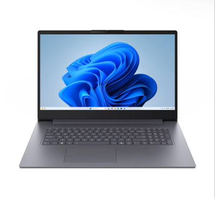 Лаптоп LENOVO IdeaPad Slim 3 17IWC11 (83VS004EBM), 17.3" FullHD (1920x1080) IPS, Intel Core™ 5 315 (6M Cache, 1.5GHz up 4.4GHz, 6 ядра), 16GB DDR5, 512GB SSD M.2, no OS, Luna Grey (без адаптер) 