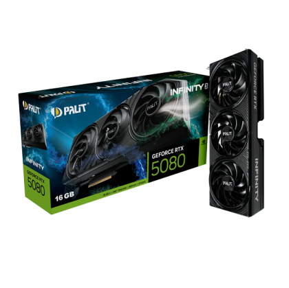Видео карта PALIT GeForce RTX 5080 Infinity 3, 16GB GDDR7, 256 bit, HDMI, 3xDP