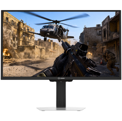 Монитор LORGAR PRO 25LP1 (LRG-25LA1F400-WH), 24.5" Flat IPS, FullHD (1920x1080) 400Hz, 16:9, 0.5ms, 400cd/m2, 1000:1, Adaptive Sync, 2xHDMI, 2xDP, White