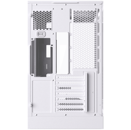 Heaven Air Arctic EN49606 (WH,U3x2+Type C,Curved TG,6PCS J20A PWM WH Reverse & 2PCS J20A PWM WH,ARGB & PWM Remote Control Box)