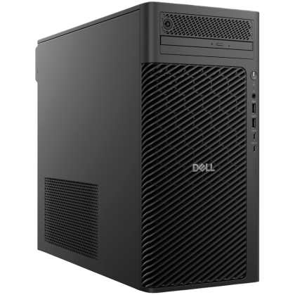 Dell Pro Max Tower T2 (FCT2250), Intel Core Ultra 7 265(20C, 20T, 30MB, up to 5.3GHz), 16GB(1x16GB) DDR5, 256GB M.2 SSD, Nvidia RTXA400, US KBD+Mouse, Ubuntu, 3Y Basic Onsite