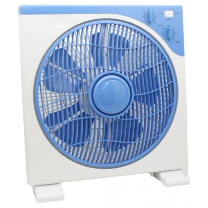 Вентилатор бокс Rosberg R51760C12, 40W, 3 скорости, Таймер 60 мин, Син/бял