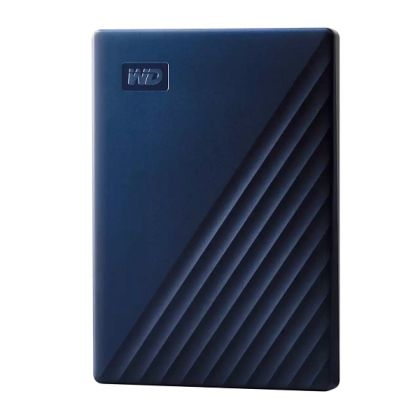 Външен диск 5TB WD My Passport for Mac (WDBA2F0050BBL-WESN), 2.5" USB3.2, Blue