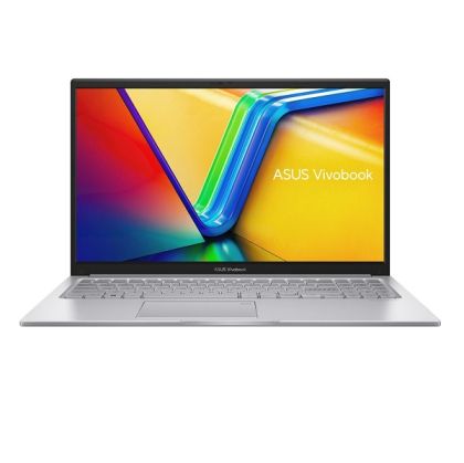 Лаптоп ASUS Vivobook 15 X1504VA-BQ5639NA (90NB13Y2-M03V30), 15.6" FullHD (1920x1080) IPS, Intel® Core™ 3 100U (10M Cache, 1.20 GHz up to 4.7 GHz, 6 ядра), 8GB LPDDR5, 256GB SSD M.2, noOS, Cool Silver