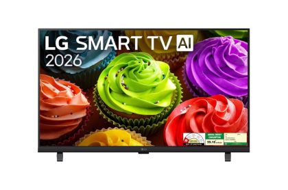 Телевизор LG 32LB650B3LA, 32" LED HD TV, 1366x768, DVB-T2/C/S2, webOS 26 Smart, ?5 AI Processor Gen9, Resolution Upscaler, Google Cast, AI, AI Sound Pro,  WiFi 5, HDR10 / HLG, eARC (HDMI 2), Airplay2, CI, LAN, USB, Bluetooth 5.3, Two Pole Stand, Black
