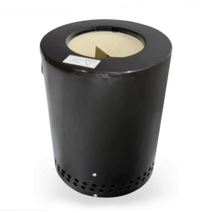Чушкопек единичен Rubino RU 01, 1200 W, 30x22.5 см, Стомана, Черен