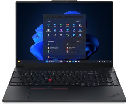 Лаптоп Lenovo ThinkPad E16 Gen 4, 16" WUXGA IPS, AMD Ryzen AI 5 330, 16GB DDR5, 512GB SSD, No OS