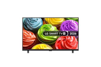 Телевизор LG 32LB651C6LA, 32" LED SMART HD TV, 1366 x 768, webOS 26, ?5 AI Processor 4K Gen9, Resolution Upscaler, DVB-T2/C/S2, Wi-Fi 5, HDR10 / HLG, eARC (HDMI 2), CI, LAN, USB, Bluetooth, Google Cast, Copilot, Two Pole Stand, LG Shield, Black