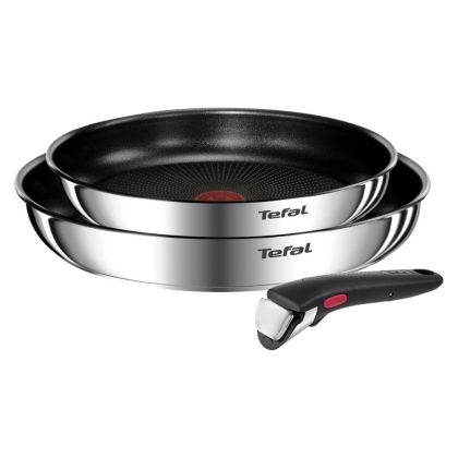 Комплект тигани и тенджери Tefal L897S374 SET 3P G6 ING EMOTION IND SS CO
