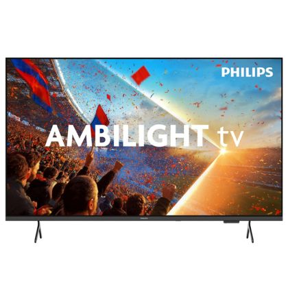 Телевизор Philips 50PUS8001/12, 50" 4K UHD LED, 3840x2160p, 60Hz, DVB-T/T2/T2-HD/C/S/S2, 3 sided Ambilight, CL+2.0, Perfect Pixel UHD, HDR10, HLG, Titan OS, Dolby Atmos, 3*HDMI, 2*USB, 802.11ac, BT 5.2, Easy Link 3.0, 20W RMS, Black