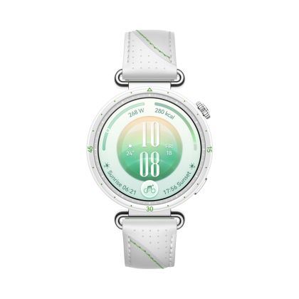 Смарт часовник HUAWEI Watch GT 7  Konsu-B39LG White and Green Composite Leather