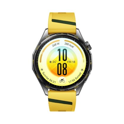 Смарт часовник HUAWEI Watch GT 7  Atum-B39FY Yellow and Green Fluoroelastomer