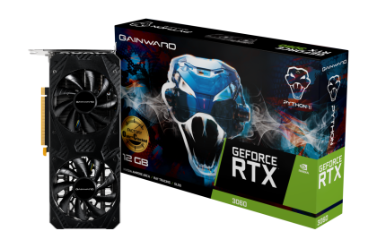Видео карта GAINWARD GeForce RTX 3060 Python II OC, 12GB GDDR6, 192 bits, HDMI, 3xDP