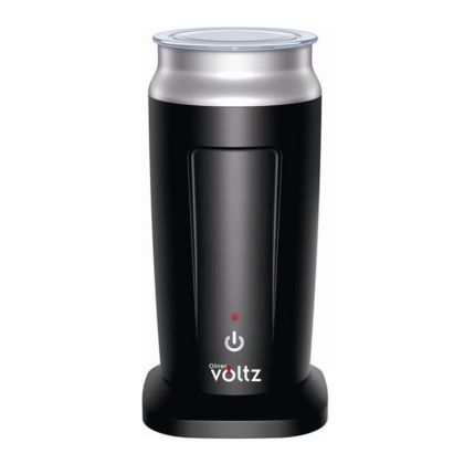 Уред за разпенване на мляко 3в1 Oliver Voltz OV51176A, 240 мл, 500W, Автоматична термозащита STRIX, Неръждаема стомана, Черен/сив