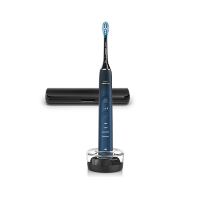 Ел. четка за зъби PHILIPS HX9911/88 Sonicare DiamondClean 9000, 4 режима и 3 степени на интензивност, Сензор за натиск, Smart, Aquamarin Gradient