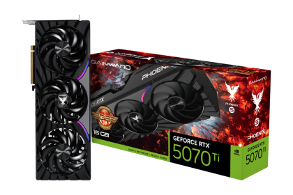 Видео карта GAINWARD GeForce RTX 5070 Ti Phoenix-S GS, 16GB GDDR7, 256 bits, HDMI, 3xDP