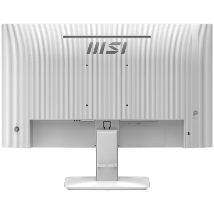 MSI PRO MP243W E14 Professional Business Monitor, 23.8" 144Hz, FHD (1920x1080) 16:9, IPS Anti-glare, 1ms, 300nits, 1500:1, 178/178, Adaptive-Sync, HDR Ready, Tilt, Speakers, 1x DP, 1x HDMI, 1x Headphone out, White, 3Y Warranty