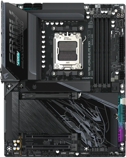 GB X870E AORU ELITE X3D