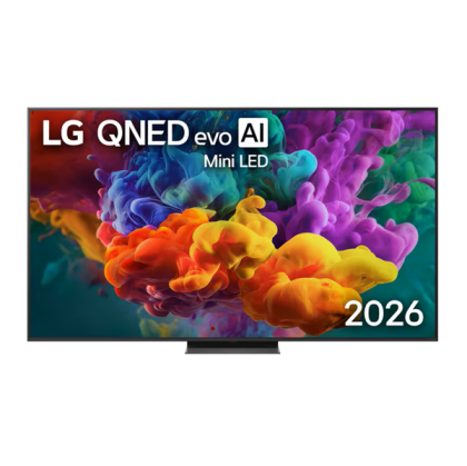 Телевизор 65" LG 65QNED86B3B, 4K UHD QNED evo AI MiniLED Smart TV, webOS 26 ThinQ, 120Hz Native (VRR 144Hz), WiFi 5, Black