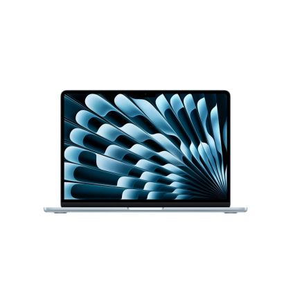 Лаптоп Apple MacBook Air 13.6 with Liquid Retina Apple M5 chip with 10-core CPU and 10-core GPU, 24GB, 1TB SSD, macOS, Sky Blue, INT keyboard, 2026