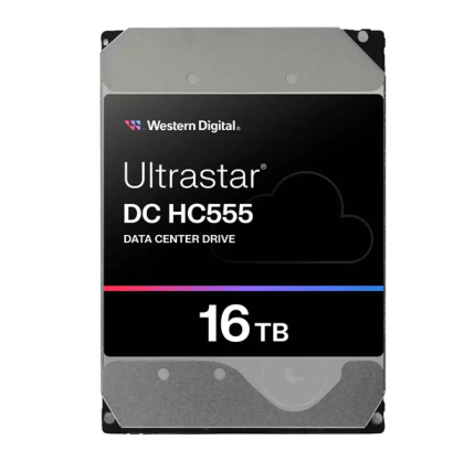 HDD 16TB WD Ultrastar DC HC555 (WUH722016CLE6L4), 3.5" SATA 6Gb/s, 7200 rpm, 512MB