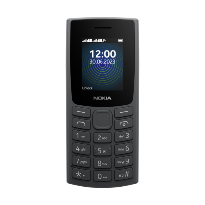 Мобилен телефон NOKIA 110 (2023), DualSIM, Charcoal