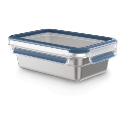 Кутия за съхранение Tefal N1150410 Mseal Steel Re 0.8 L Blue Tef1