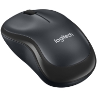 Безжична Мишка LOGITECH M220 SILENT , Wireless, 1000 DPI, 3 бутона, Черен