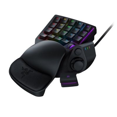 Razer Tartarus V2, Mecha-Membrane Technology, 32 fully programmable keys, Unlimited macro lengths, 1000Hz Ultrapolling, Ergonomic palm rest, Razer Chroma, Full anti-ghosting