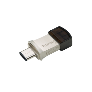 USB памет Transcend 64GB JetFlash 890 USB 3.1 Type-C  On-The-Go for ANDROID, Supports the new MacBook, Silver