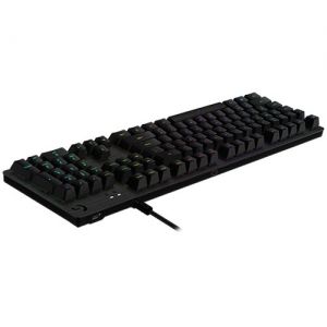 Геймърска клавиатура LOGITECH G512 CARBON (920-008946), RGB Mechanical , GX Blue Switch, USB, Black 