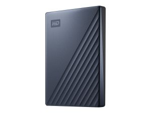 Външен диск 2TB WD My Passport Ultra (WDBC3C0020BBL-WESN), 2.5", USB-C/USB3.0 , Blue 