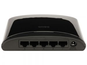 Суич D-Link DES-1005D , 5-Port 10/100Mbps Fast Ethernet Unmanaged Switch