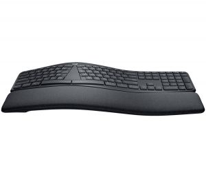 Клавиатура LOGITECH ERGO K860 (920-010108), Wireless/Bluetooth, US INTL, Central, Graphite