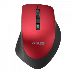 Безжична мишка ASUS WT425 (90XB0280-BMU030), Wireless, 1600DPI, Red