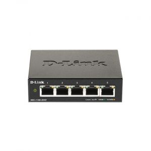 Суич D-LINK DGS-1100-05V2, 5-Port Gigabit Smart Managed Switch