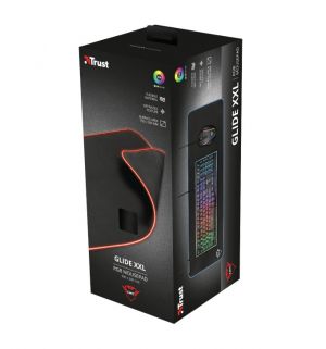 Подложка за мишка TRUST GXT 764 Glide-Flex XXL RGB Flexible, 930 x 300 x 3 mm, Black
