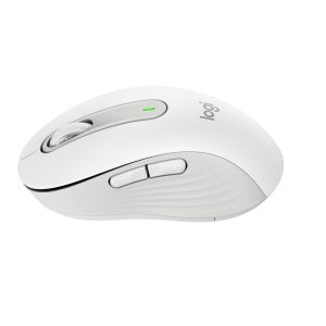 Безжична мишка LOGITECH Signature M650 (910-006255), Bluetooth Low Energy, 2000DPI, USB Logi Bolt, Off-white