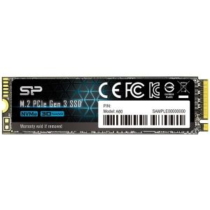 SSD 2TB SILICON POWER A60 (SP002TBP34A60M28), M.2 2280, PCIe Gen3x4, SLC