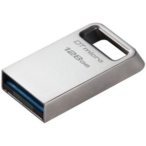 USB памет 128GB KINGSTON DataTraveler Micro, USB 3.2, Metal