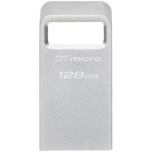 USB памет 128GB KINGSTON DataTraveler Micro, USB 3.2, Metal