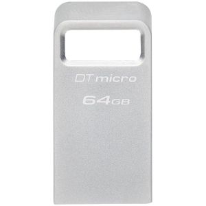 USB памет 64GB KINGSTON DataTraveler Micro, USB 3.2, Metal