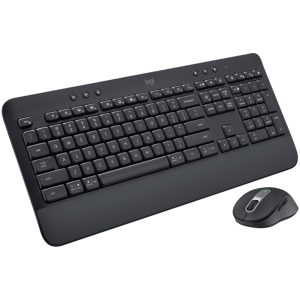 Безжична клавиатура + мишка LOGITECH Signature MK650 Combo for Business - GRAPHITE